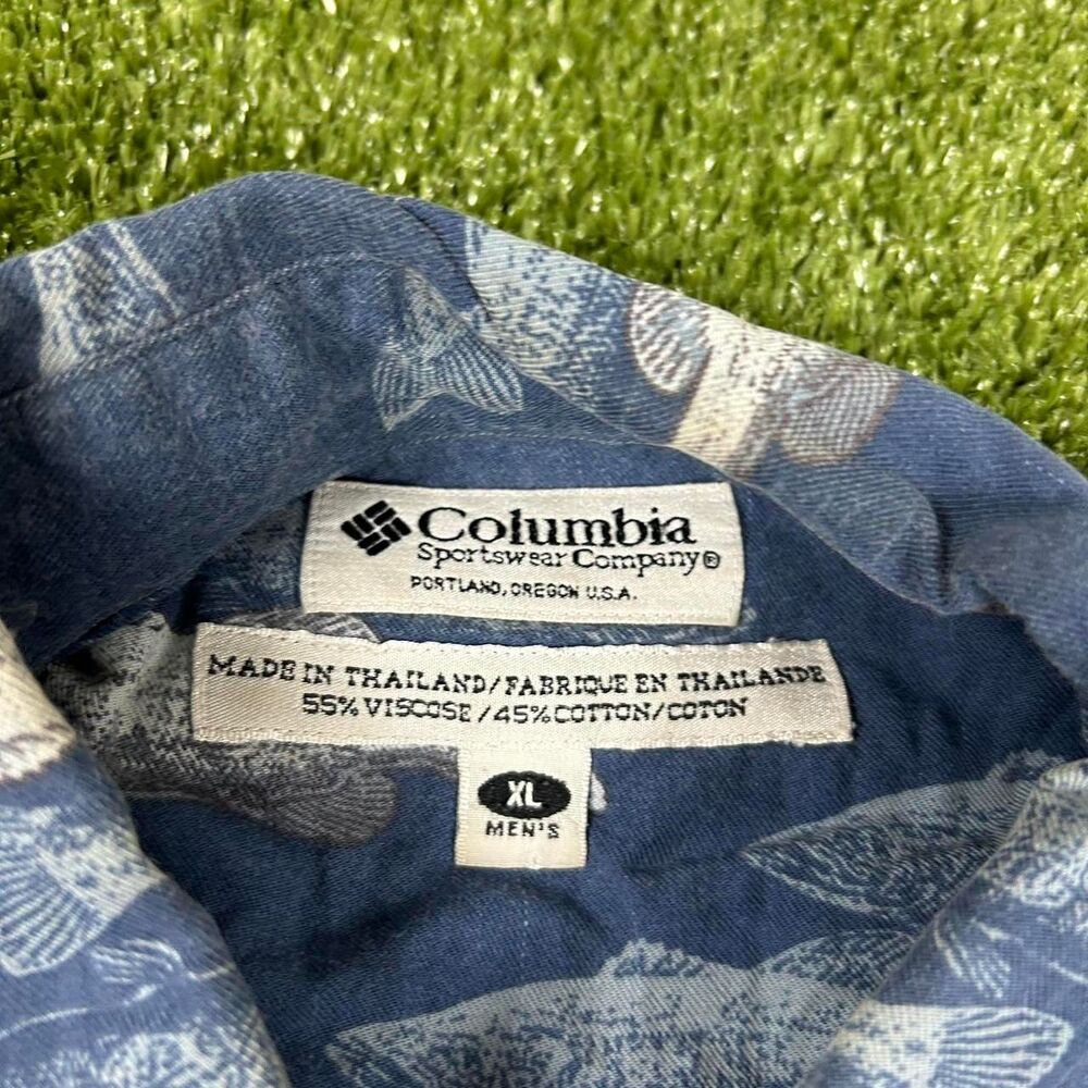 Columbia-sportswear Men's Blue Shirt - Picture 5 of 7